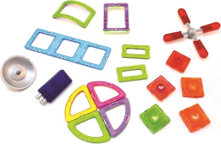 Magnetická stavebnice MAGFORMERS Pikant NC 15 dílků - obrázek 1