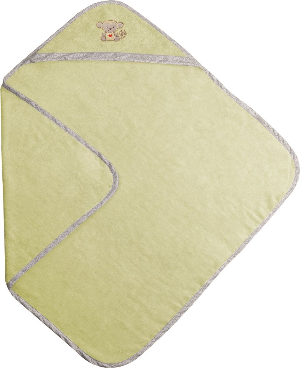 BABYMATEX Osuška froté BAMBOO 100x100 cm - Zelená - obrázek 1