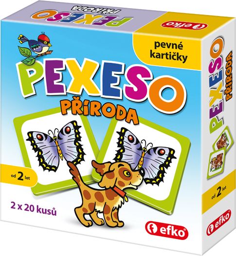 Pexeso PŘÍRODA BABY - obrázek 1