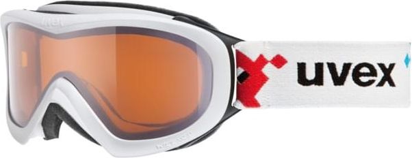 Dětské lyžařské brýle Uvex Wizzard DL – white pacman/lasergold uni - obrázek 1