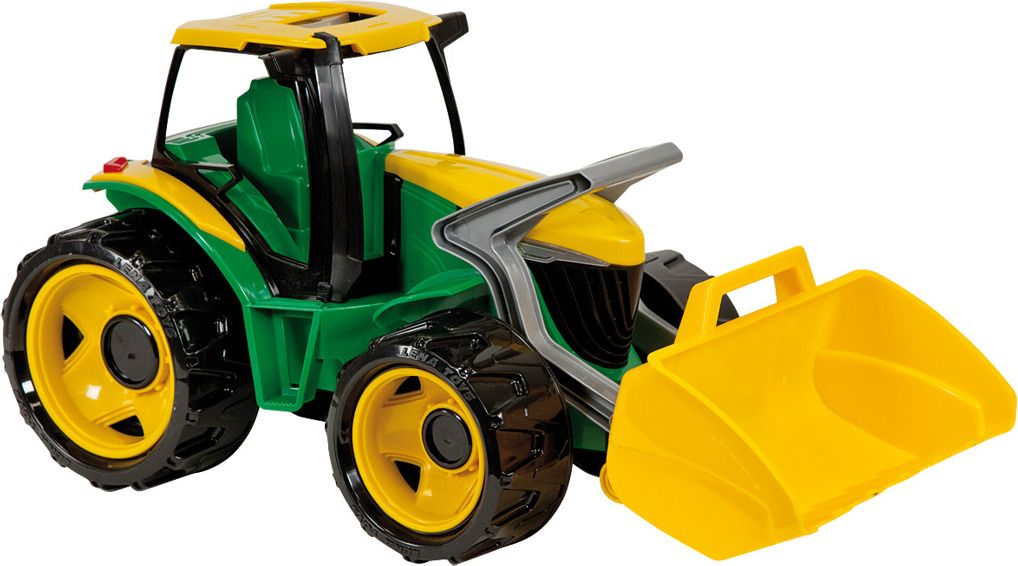 Lena Traktor se lžíci zeleno žlutý - obrázek 1