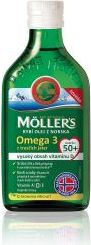 Mollers Omega 3 dospělí 50+ 250 ml - obrázek 1