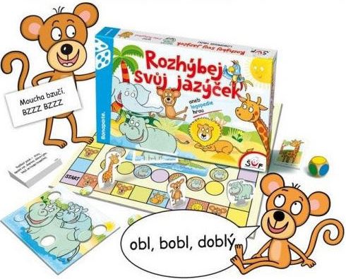 Teddies Rozhýbej svůj jazýček verze CZ aneb logopedie hrou - obrázek 2