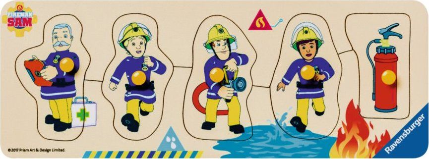 RAVENSBURGER Vkládačka Požárník Sam a jeho přátelé - obrázek 2