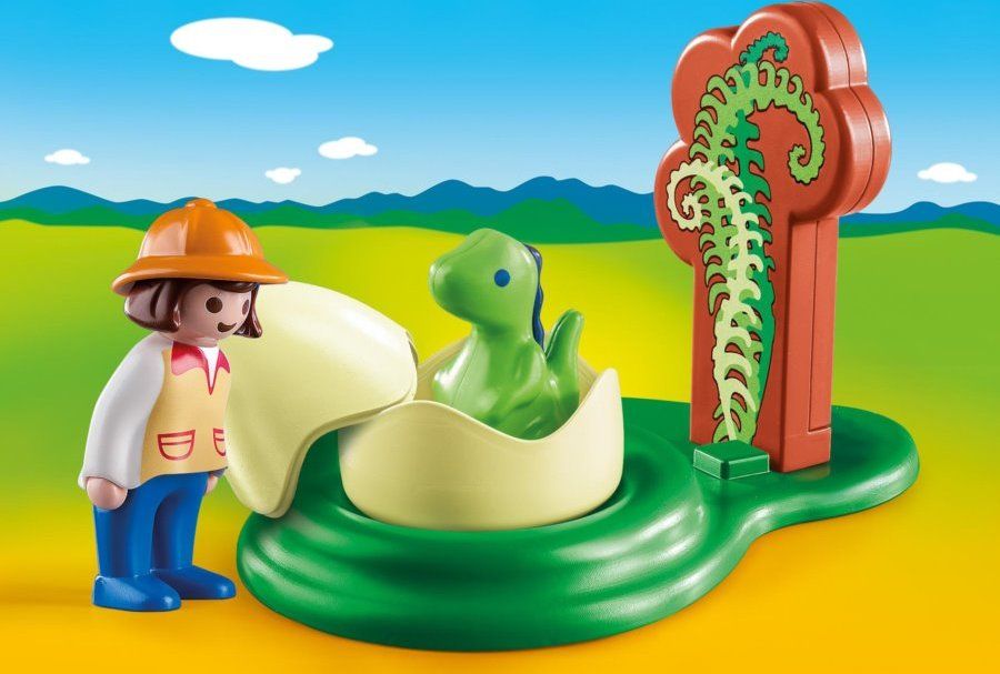 PLAYMOBIL Dinosauří vejce (1.2.3) 9121 - obrázek 2