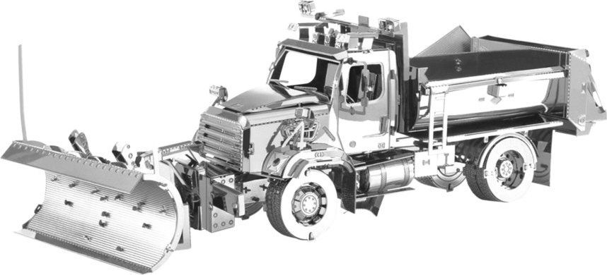METAL EARTH 3D puzzle Freightliner 114SD Sněžný pluh - obrázek 1