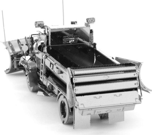 METAL EARTH 3D puzzle Freightliner 114SD Sněžný pluh - obrázek 4