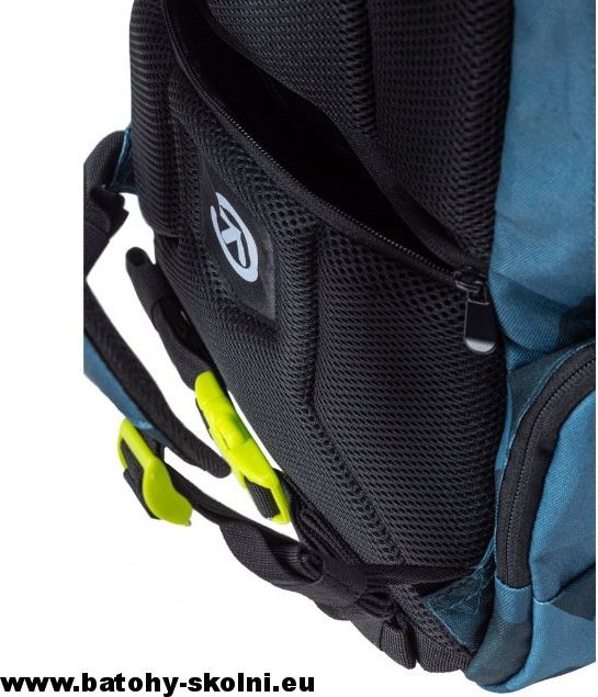 Studentský batoh Meatfly Basejumper 5 A Shade Mono Steel Black - Doprava Zdarma - obrázek 3