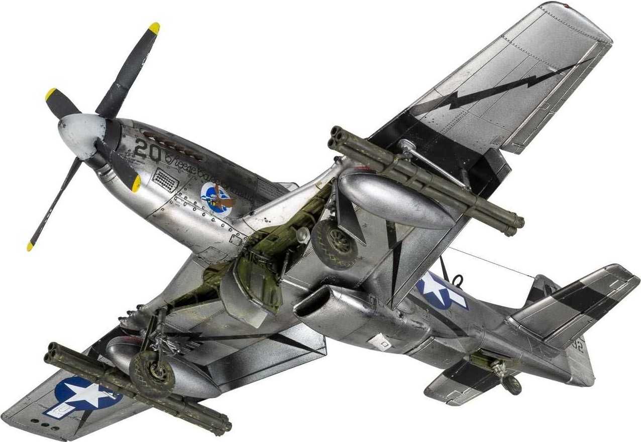 AIRFIX Classic Kit letadlo A05131 - North American P51-D Mustang (1:48) - nová forma - obrázek 11