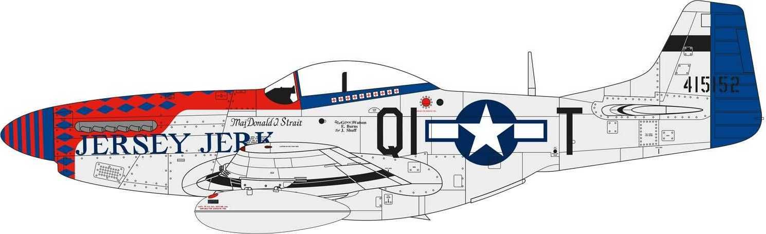 AIRFIX Classic Kit letadlo A05131 - North American P51-D Mustang (1:48) - nová forma - obrázek 4