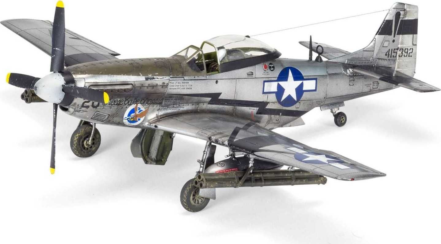AIRFIX Classic Kit letadlo A05131 - North American P51-D Mustang (1:48) - nová forma - obrázek 6