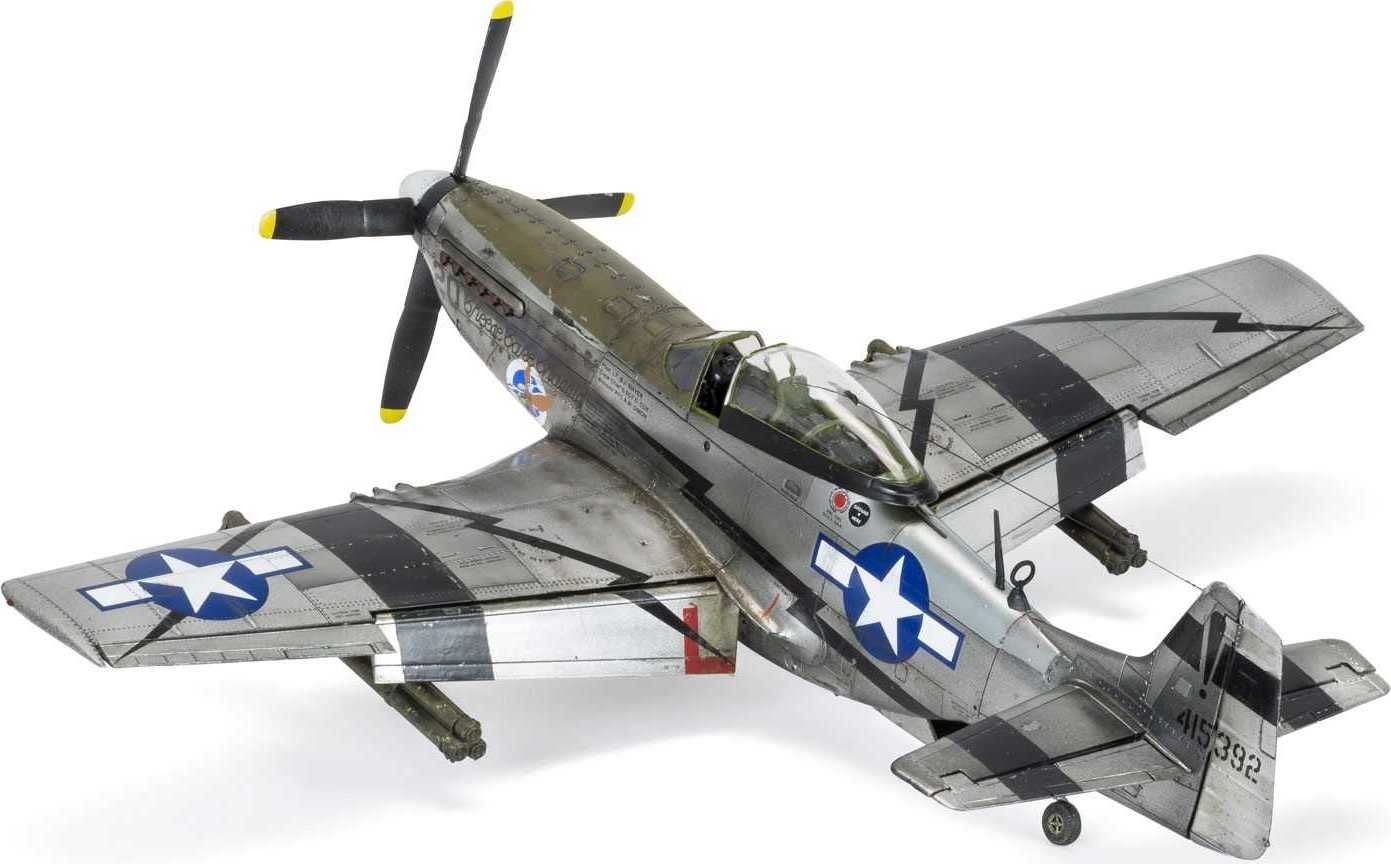 AIRFIX Classic Kit letadlo A05131 - North American P51-D Mustang (1:48) - nová forma - obrázek 7