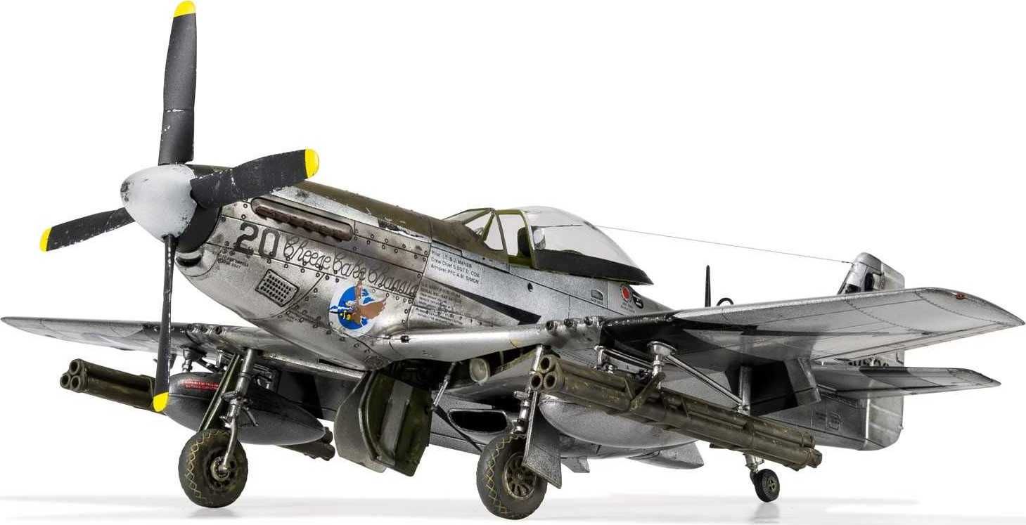 AIRFIX Classic Kit letadlo A05131 - North American P51-D Mustang (1:48) - nová forma - obrázek 8