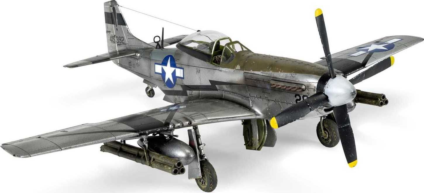 AIRFIX Classic Kit letadlo A05131 - North American P51-D Mustang (1:48) - nová forma - obrázek 10
