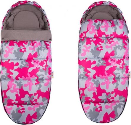 Fusák Maxi Baby Nellys ® 105x50cm - Army růžový maskáč - obrázek 1