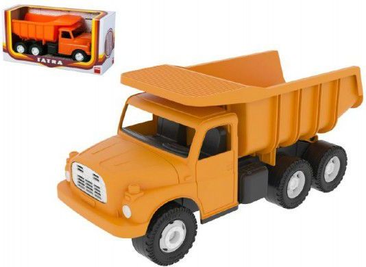 Dino Auto Tatra 148 plast 30cm oranžová sklápěč v krabici - obrázek 1