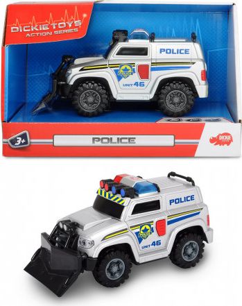 Dickie Policejní zásahové vozidlo 15cm světlo zvuk - obrázek 1