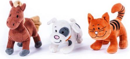 TEDDIES Zvířátko plyš 18-se zvukem Pejsek 20 cm - obrázek 4