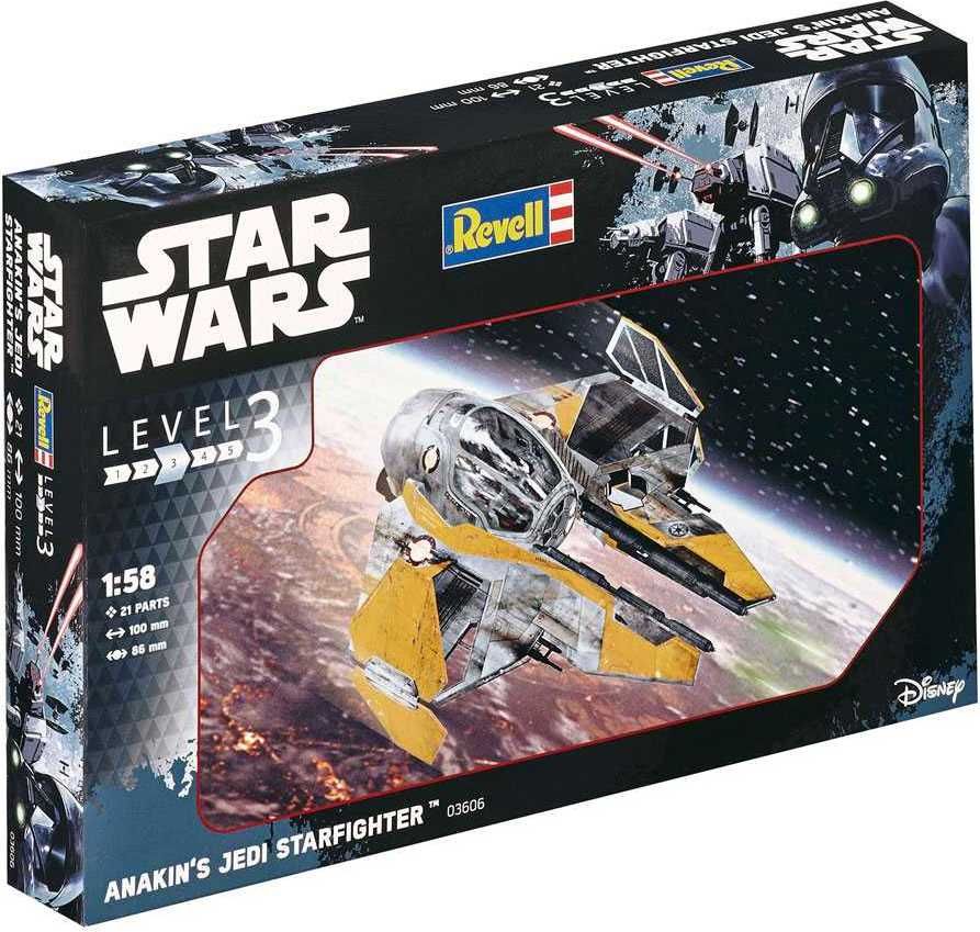 REVELL Plastic ModelKit SW 03606 - Anakin´s Jedi Starfighter (1:58) - obrázek 1