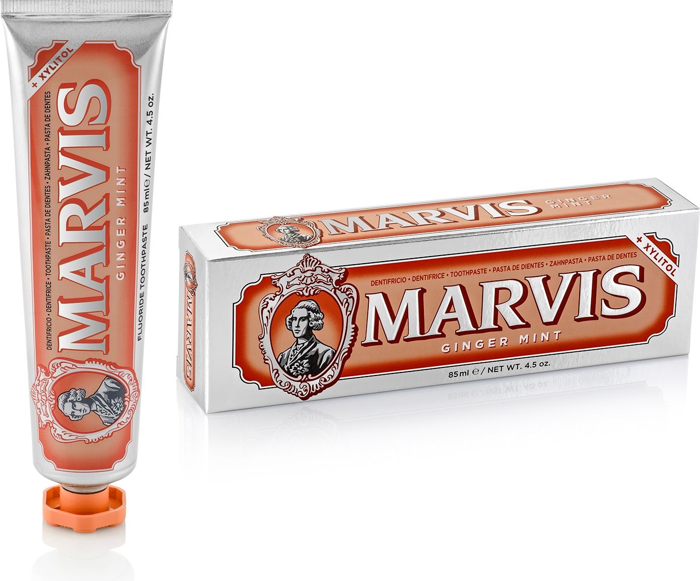Marvis Ginger Mint zubní pasta 85 ml - obrázek 1