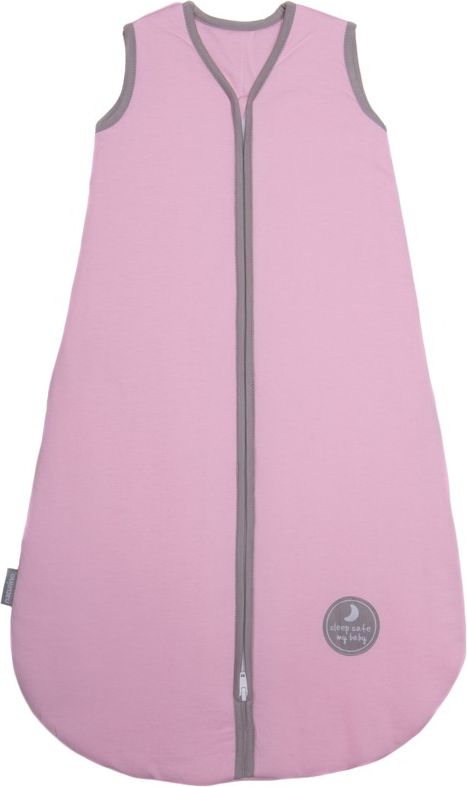 Natulino dětský letní spací pytel pro miminko, NATURAL PINK / WARM GREY, 1vrstvý, M (6 - 12 měsíců) - obrázek 1