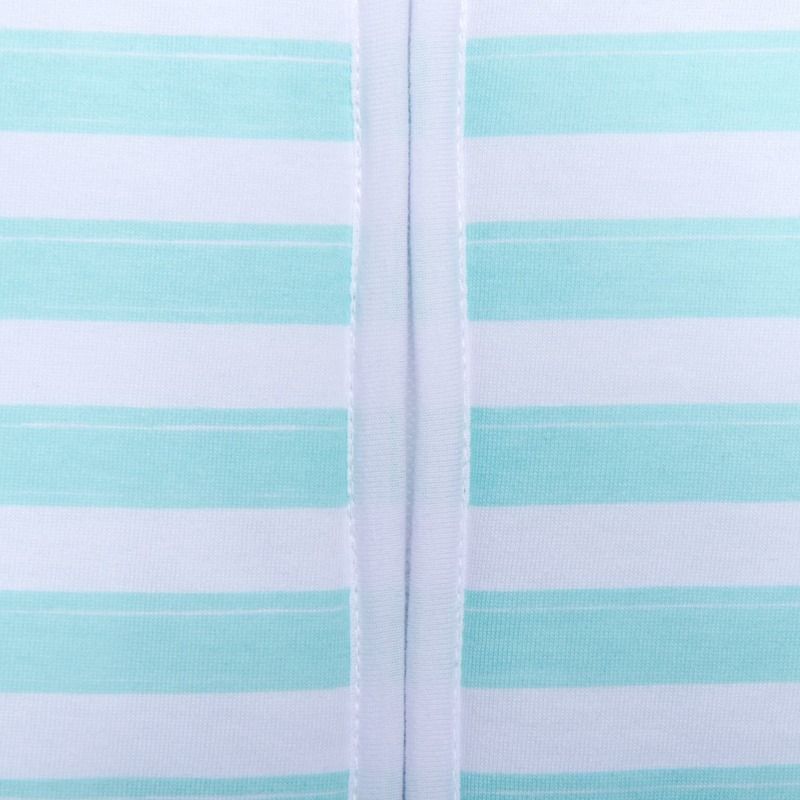 Natulino dětský letní spací pytel pro miminko, MINT STRIPES / WHITE, 1vrstvý, L (12 - 18 měsíců) - obrázek 3