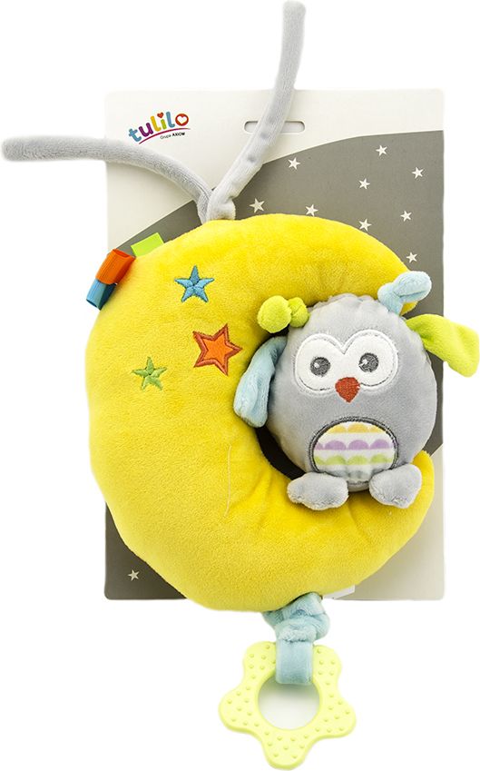 TEDDIES Hrající chrastítko měsíček nad postýlku - obrázek 2