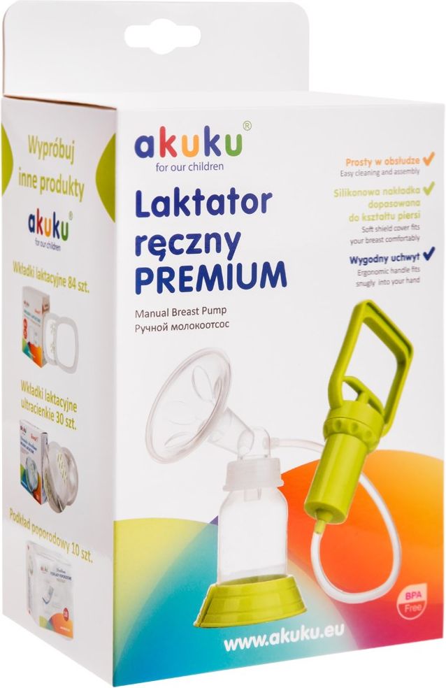 Ruční odsávačka Akuku PREMIUM zelená - obrázek 3
