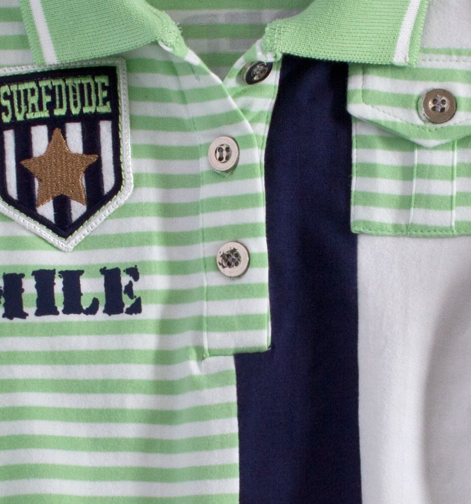 DIRKJE Dětské tričko s límečkem SMILE Velikost: 92 - obrázek 2