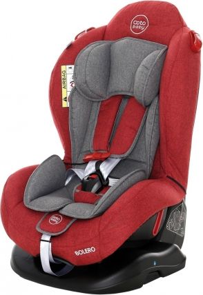 Coto Baby Autosedačka Bolero - 0-25 kg - 2018 -červená,šedá - obrázek 1