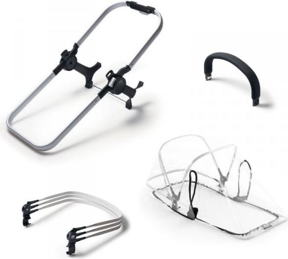 Bugaboo Set rozšířitelný Donkey2 Complete Duo Grey/ Red - obrázek 1