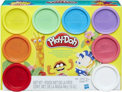 Hasbro Modelína Play-Doh základní sada 8 kelímků 448g - obrázek 1