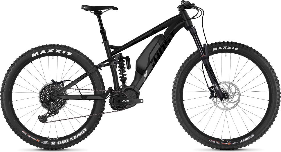 Ghost Hybride SL AMR X S4.7+ AL 29" - model 2019 Night Black / Jet Black / Iridium Silver - M (17") - obrázek 1