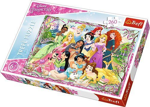 TREFL Puzzle Disney princezny: Setkání princezen 260 dílků - obrázek 2