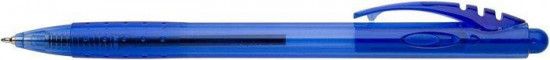 Gelové pero "Gel-X", modrá, 0,5mm, stiskací mechanismus, ICO, bal. 40 ks - obrázek 1