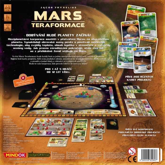Společenská hra Mars: Teraformace, MINDOK - obrázek 2