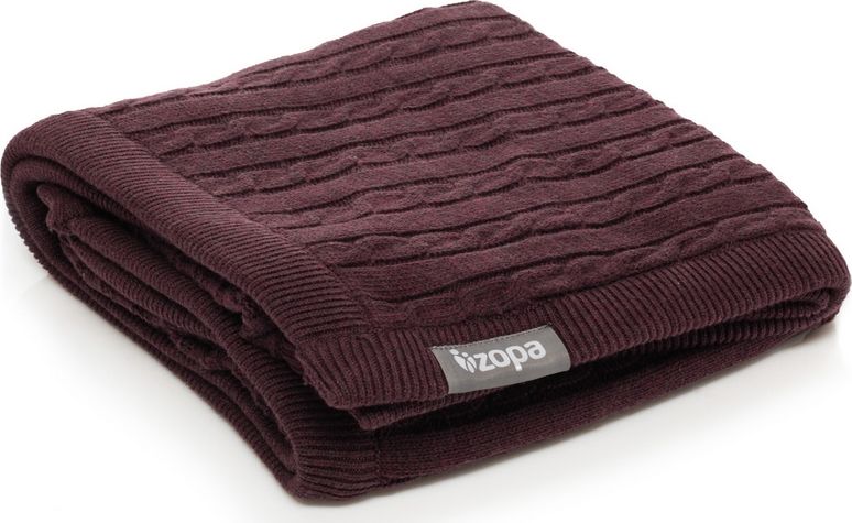 ZOPA Dětská deka Premium – Dark Bordeaux - obrázek 1