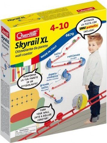 Stavebnice QUERCETTI Kuličková dráha Skyrail Wall - obrázek 1