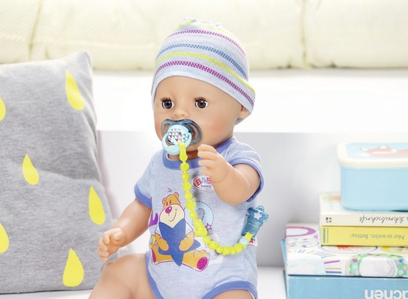 Zapf BABY born Dudlík se sponkou, 2 druhy - obrázek 3