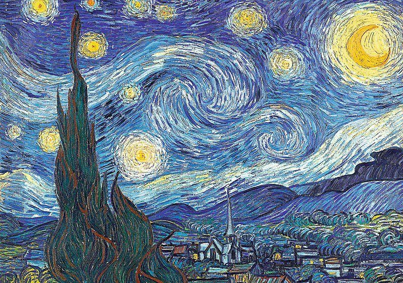 TREFL Puzzle Hvězdná noc 1000 dílků - obrázek 1