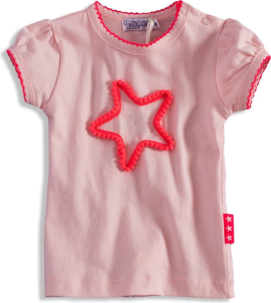 Dívčí tričko Dirkje PINKY STAR světle růžové Velikost: 98 - obrázek 1