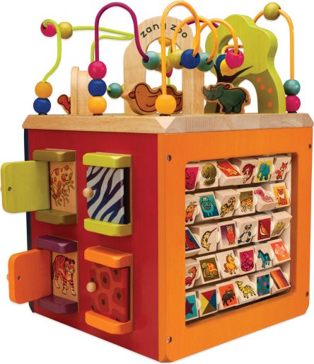 B.TOYS Interaktivní krychle Zany Zoo - obrázek 1
