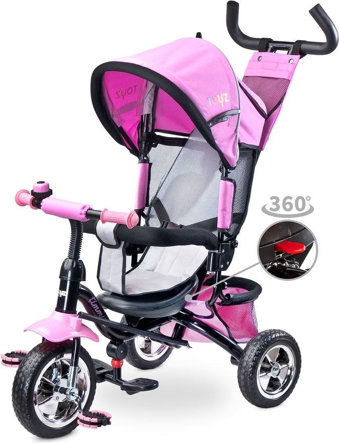 Dětská tříkolka Toyz Timmy pink 2017 - obrázek 1