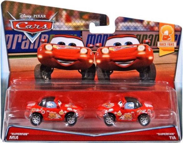 CARS (Auta) - Mia + Tia (fanynky) - obrázek 1