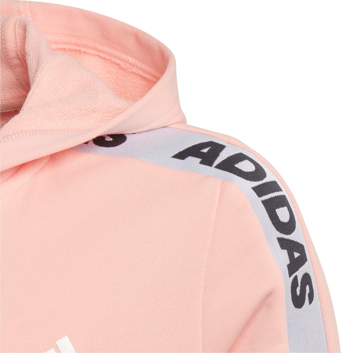 adidas Yg Hood Cot Ts růžová 116 - obrázek 4