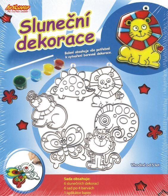 ARTLOVER Sluneční dekorace - sada 6ks - obrázek 1
