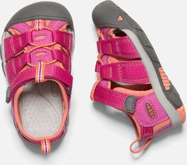 Keen Dětské sandály NEWPORT H2 INF, very berry/fusion coral fuchsia 22 - obrázek 2