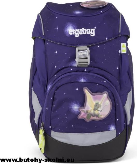 Školní batoh Ergobag prime Galaxy fialový - obrázek 2