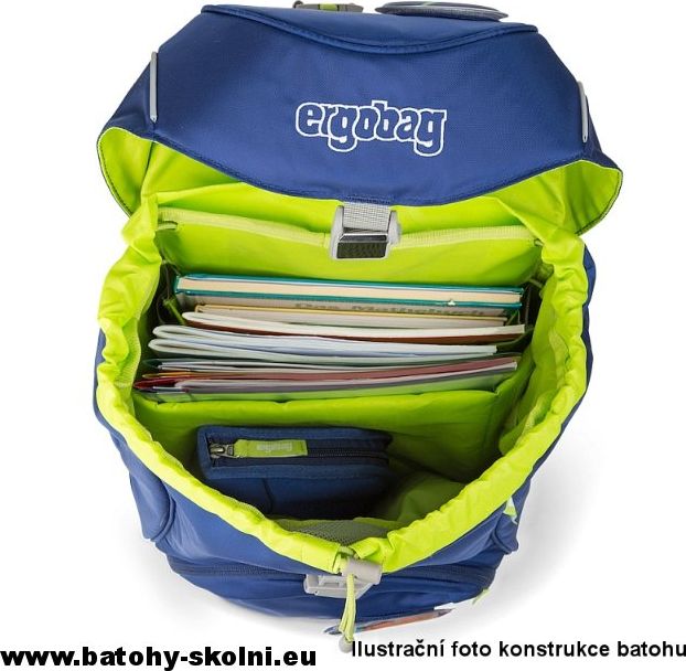 Školní batoh Ergobag prime Galaxy fialový - obrázek 10