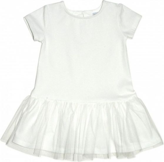 K-Baby Dívčí šaty K-Baby - smetanové, vel. 98 98 (2-3r) - obrázek 1